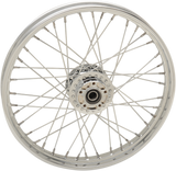 DRAG SPECIALTIES Front Wheel - Single Disc/No ABS - Chrome - 21"x2.15" - '08-'17 FXD N/F FXDWG MODELS 64389A