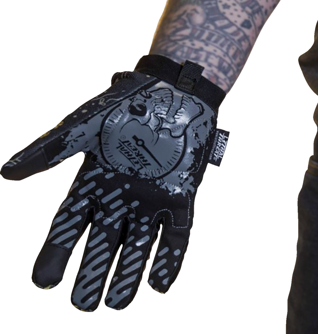 LETHAL THREAT Grease Monster Gloves - Black - Medium GL15022M