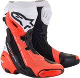 ALPINESTARS Supertech V Boots - Black/Fluo Red/White - US 11.5 / EU 46 2220121-124-46