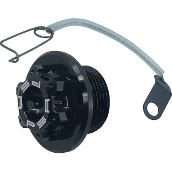 POWERSTANDS RACING Oil Cap Kit - Black - M30 x 1.5 00-01314-22