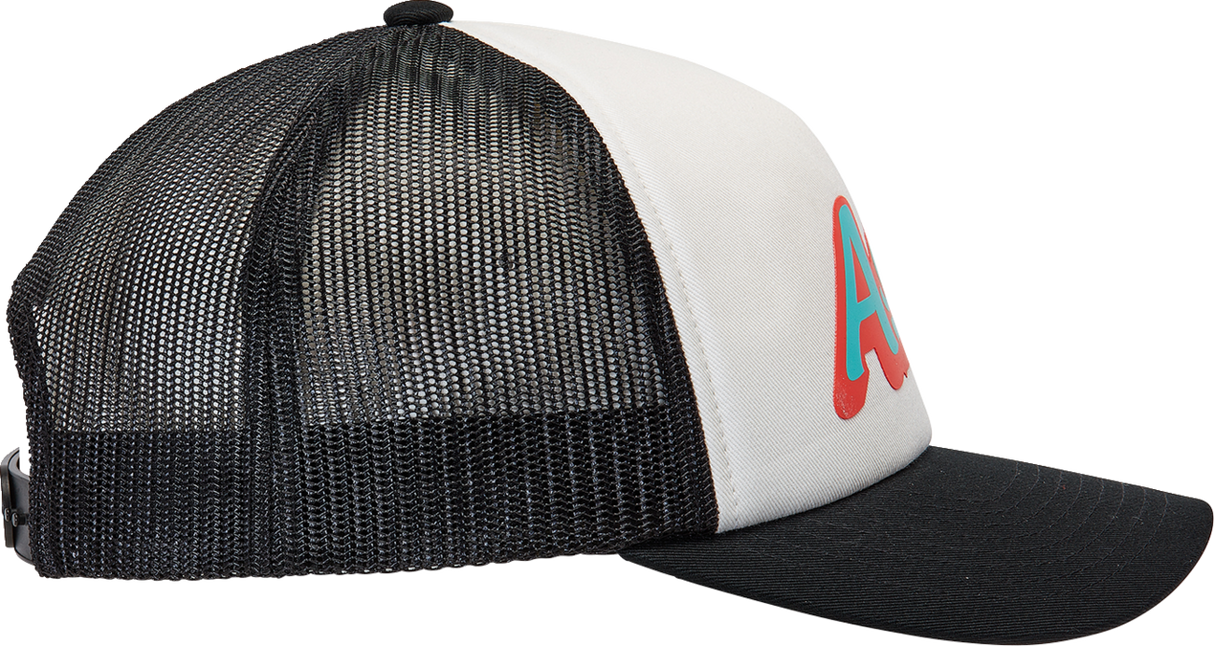 ALPINESTARS Delivery Trucker Hat - White/Black - One Size 1213810102010OS