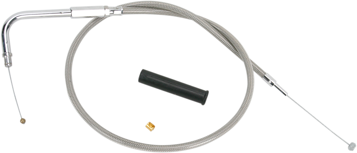 DRAG SPECIALTIES Throttle Cable - 26-1/2" - Braided 5332600B