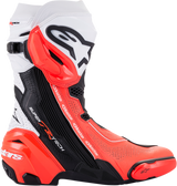 ALPINESTARS Supertech V Boots - Black/Fluo Red/White - US 8 / EU 42 2220121-124-42