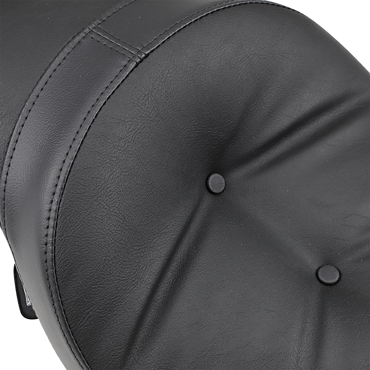 DRAG SPECIALTIES Low Profile Double Bucket Pillow Seat - XL NO RUBBER BUMPERS 0804-0626