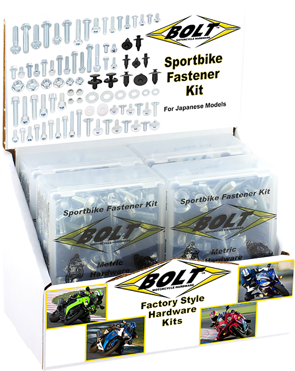 BOLT Track Pack - Sport Bike - 6-Kit 2007-6SB