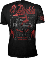 LETHAL THREAT Vintage Velocity El Diablo T-Shirt - Black - XL VV40171XL