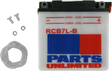 Parts Unlimited Battery - Yb7l-B Cb7l-B