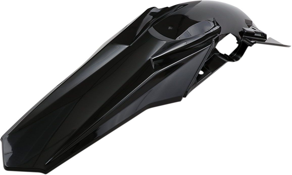 UFO MX Rear Fender - Black SU04940-001