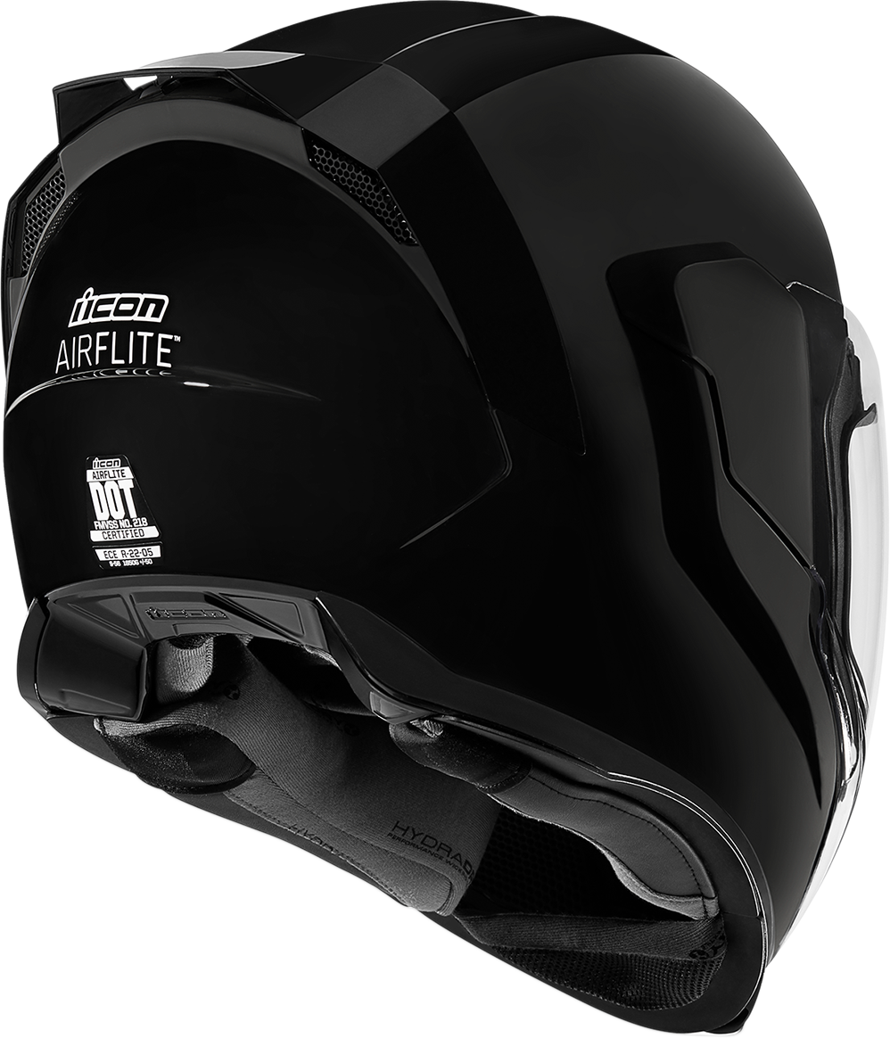 ICON Airflite™ Helmet - Gloss - Black - Small 0101-10855