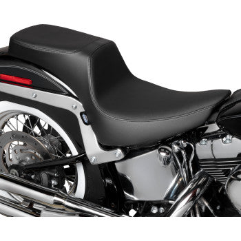 DRAG SPECIALTIES Performance Predator 2-Up Seat - Vinyl - Smooth - FL '00-'17 0802-1640
