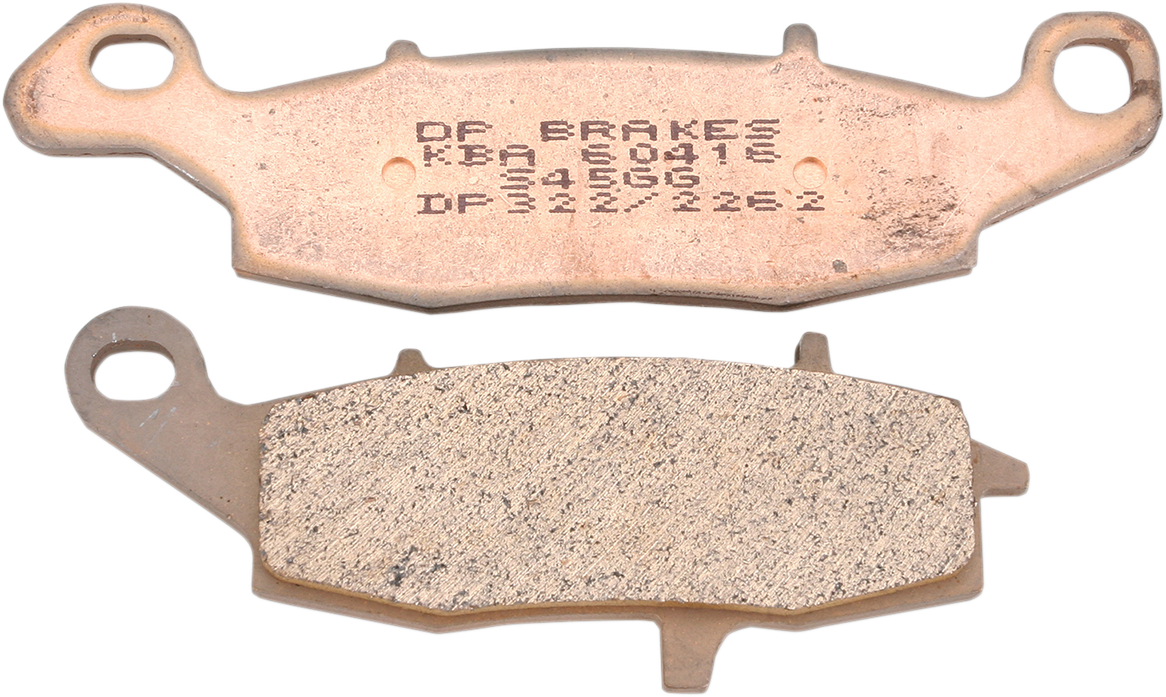 DP BRAKES Standard Brake Pads - Kawasaki/Suzuki DP322