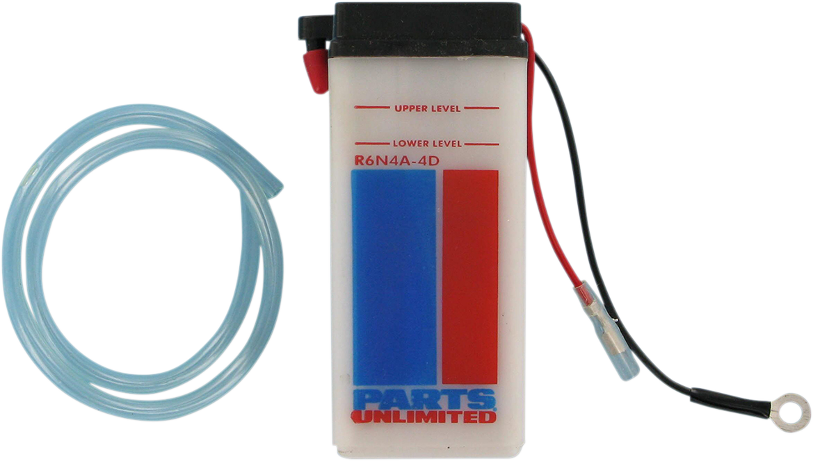 Parts Unlimited Conventional Battery 6n4a4d