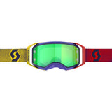 SCOTT Prospect 2.0 Goggle - Red/Yellow - Green Chrome Works Lens 421471-1648279