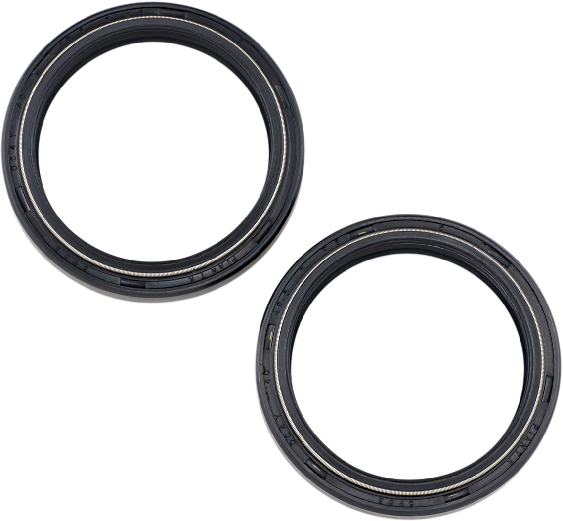 Parts Unlimited Fork Seals - 40 Mm Id X 49.5 Mm Od X 7/9.5 Mm T Pup40fork455065