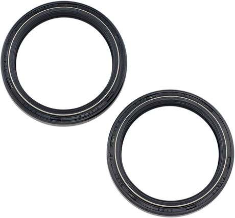 Parts Unlimited Fork Seals - 40 Mm Id X 49.5 Mm Od X 7/9.5 Mm T Pup40fork455065