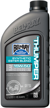 BEL-RAY Thumper Synthetic Blend 4T Oil - 15W-50 - 1L 99530-B1LW