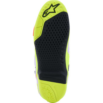 ALPINESTARS Tech 10 Supervented Boots - Purple/Fluorescent Yellow/Diva Pink - US 7 / EU 40.5 2010520-3150-7
