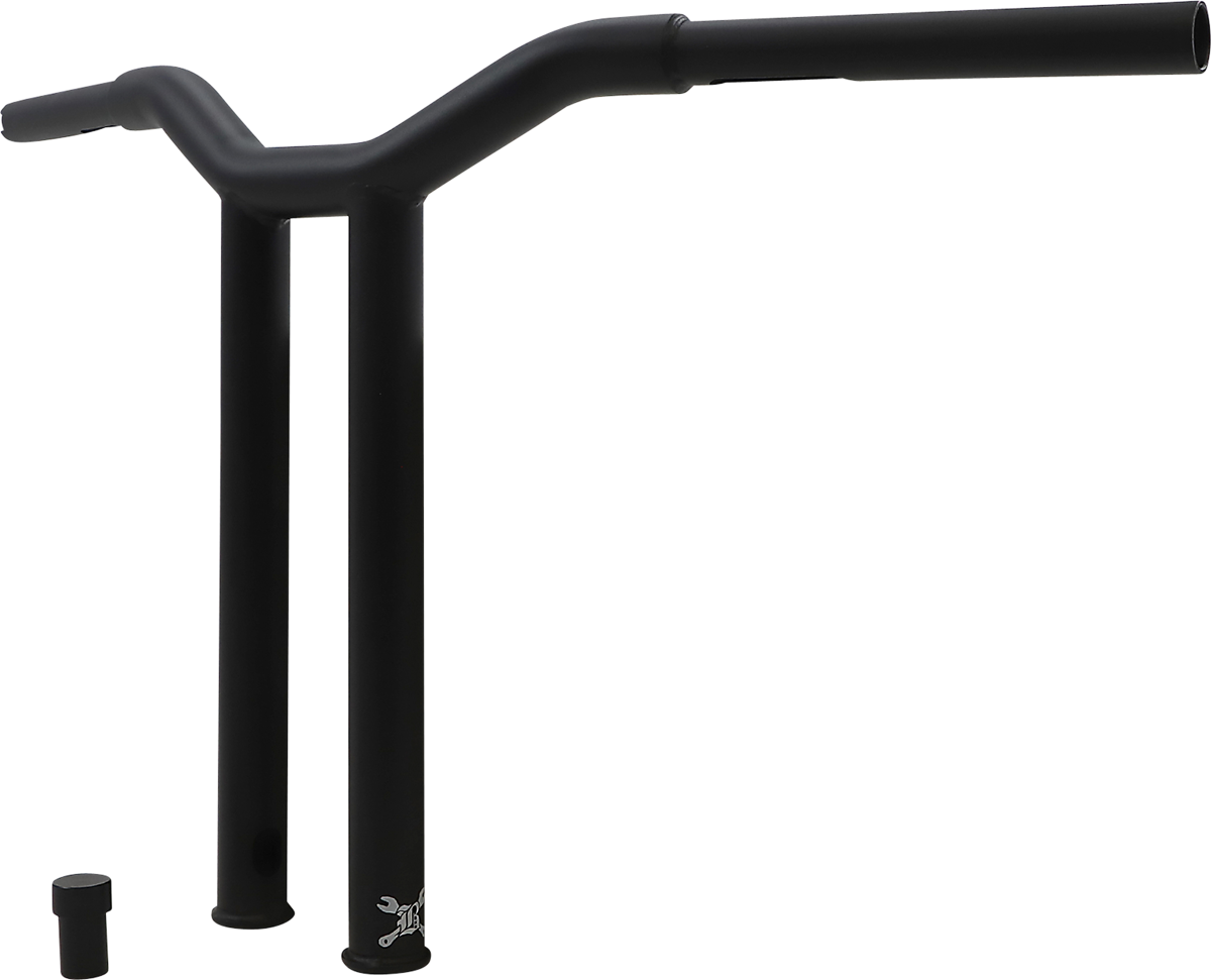 BURLY BRAND Handlebar - Dominator - Straight - 14" - Matte Black B12-6073SB