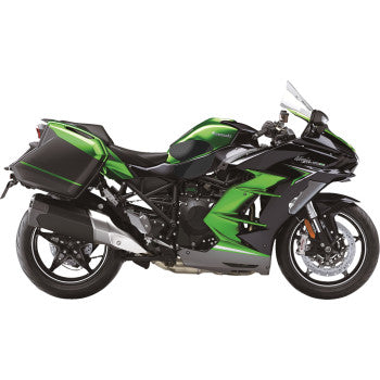 STOMPGRIP Traction Pad Tank Grips - Icon - Black - Ninja H2 SX 55-14-0150B