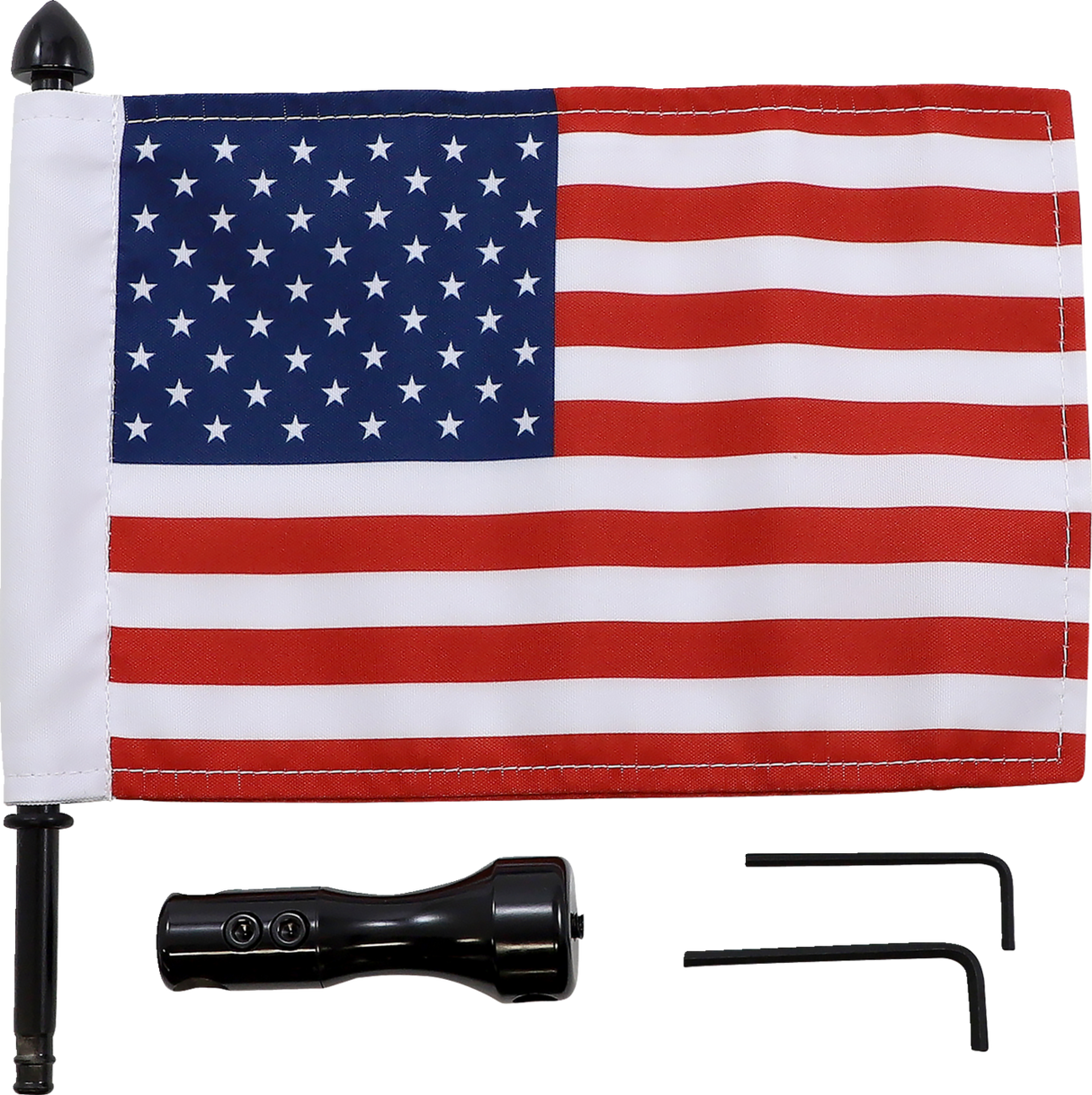 PRO PAD Rack Flag Mount - With 6" X 9" Flag - Air Wing BRFM-RDVM