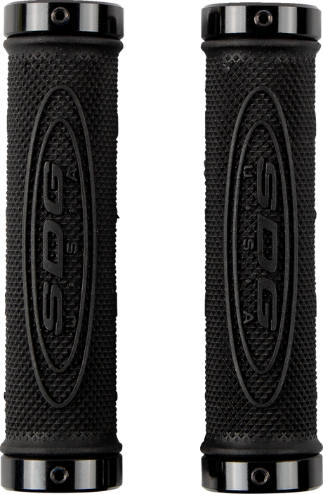 SDG Grips - Locking - ATV - Black 99116