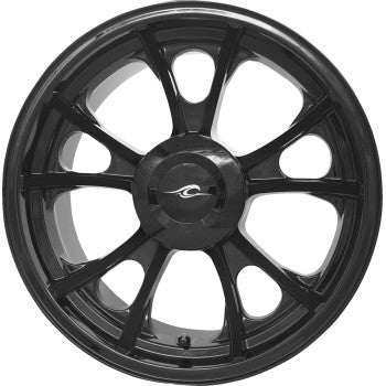 COASTAL MOTO Wheel - Largo 3D - Rear - Single Disc/with or without ABS - Black - 18x7 3D-LAR-187T-SB