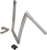 TODD'S CYCLE Handlebar - 1-1/2" Strip - Touring - 17" - Chrome 0601-5203