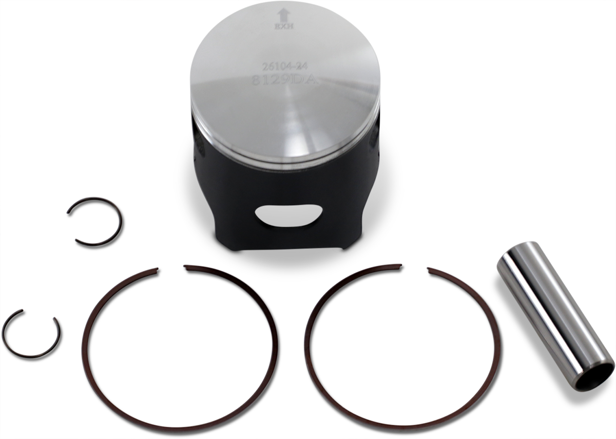 WOSSNER Piston Kit - KX250 - 67.34 mm 8129DA