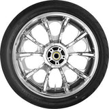 COASTAL MOTO Largo Rear Wheel - Chrome (18") | Dunlop AE Tire (180/55B18)) PKG-LAR185CH-24ABST