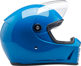 BILTWELL Lane Splitter Helmet - Gloss Tahoe Blue - Small 1004-129-502