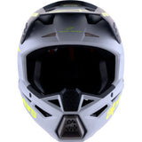 ALPINESTARS SM3 Helmet - Radium - Matte Gray/Black/Yellow Fluo - Small 8300826-9510-S