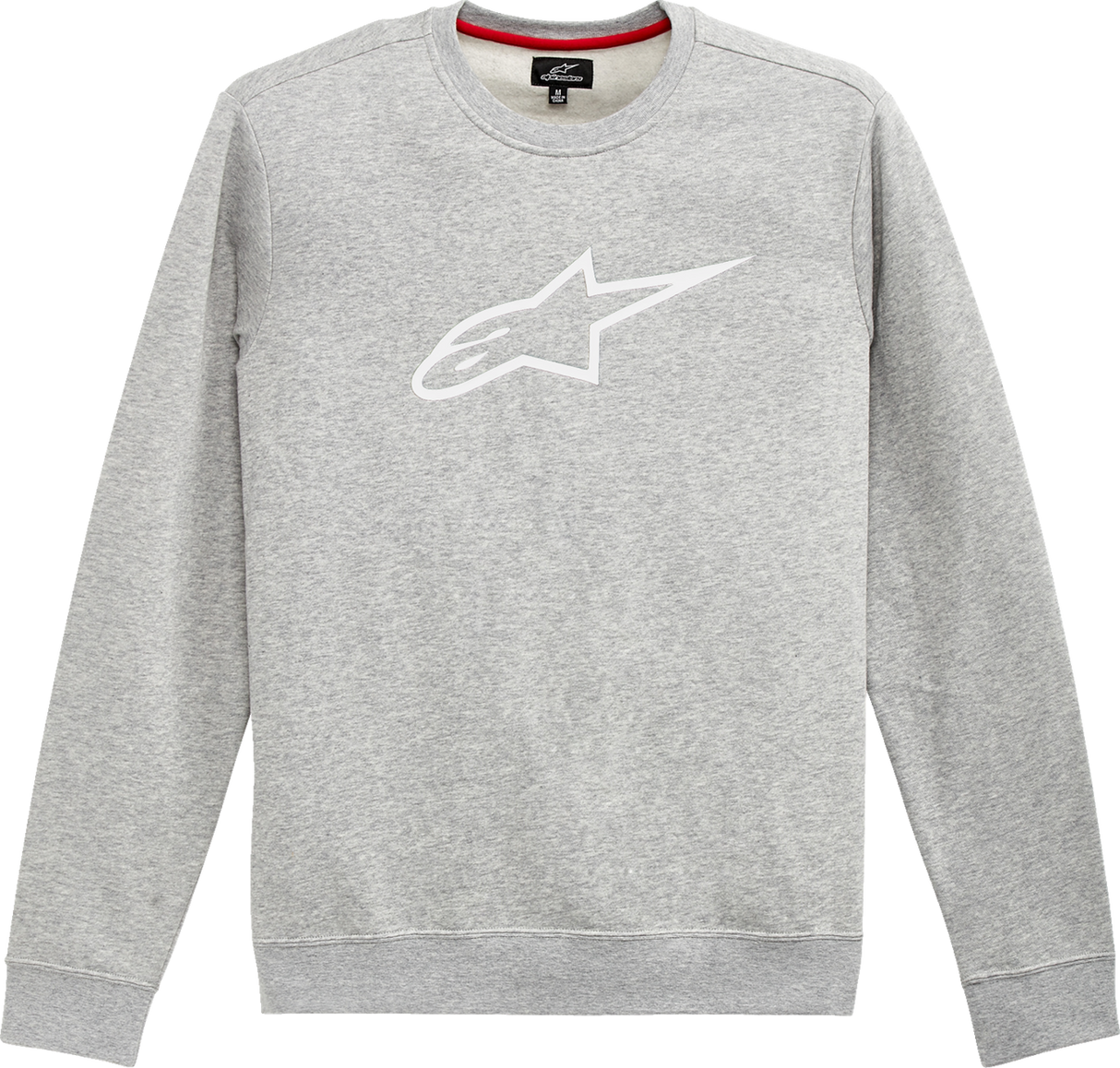 ALPINESTARS Ageless Crew Fleece - Heather Gray/White - XL 1212513221126XL