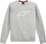 ALPINESTARS Ageless Crew Fleece - Heather Gray/White - XL 1212513221126XL