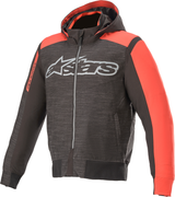 ALPINESTARS Rhod Windstopper Hoodie - Black/Gray/Red - XL 4200420-1123-XL