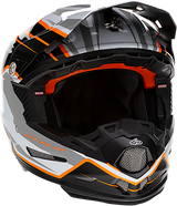 6D ATR-2 Helmet - Phase - White/Orange - Large 12-2827