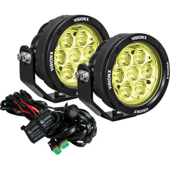 Vision X Light Cannon - CG2 - 4-3/4" - Multi LED - Selective Yellow Lens  9945828