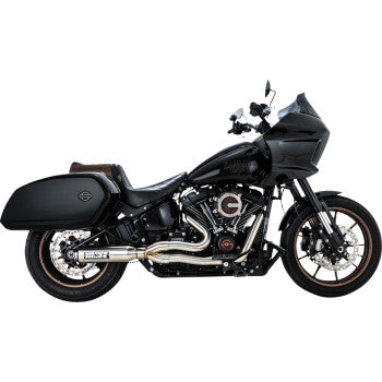 VANCE & HINES 2-into-1 Supersport Exhaust System - Brushed - Softail 27337