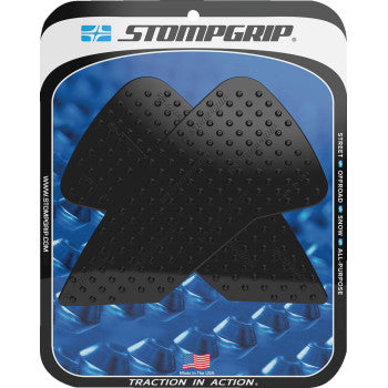 STOMPGRIP Traction Pad Tank Grips - Volcano - Black - Africa Twin Adventure Sports ES/DCT 55-10-0189B