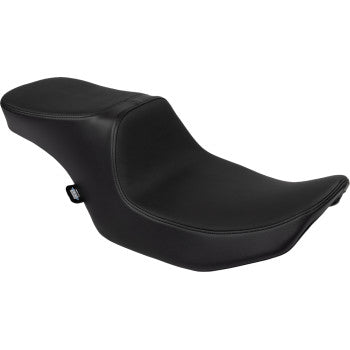 DRAG SPECIALTIES Predator 2-Up Seat - Vinyl - Smooth - w/o Backrest - FLTR/FLHX '23-'24 0801-1947