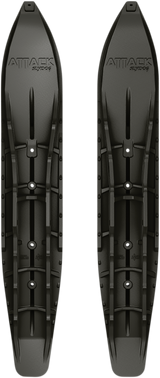 SLYDOG SKIS Attack Ski - Black - 7" - Pair ATKSOLBLKLOPBLK