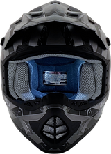 AFX FX-17Y Helmet - Attack - Frost Gray/Matte Black - Medium 0111-1397