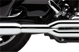 COBRA 2:1 Exhaust - Chrome Glide /Road King 2009-2016 FL 6450