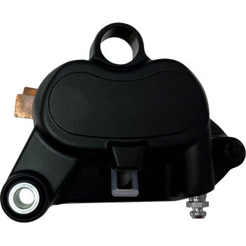 DRAG SPECIALTIES Caliper - Rear Right - Black - '15-'17 Softail 1701-0777
