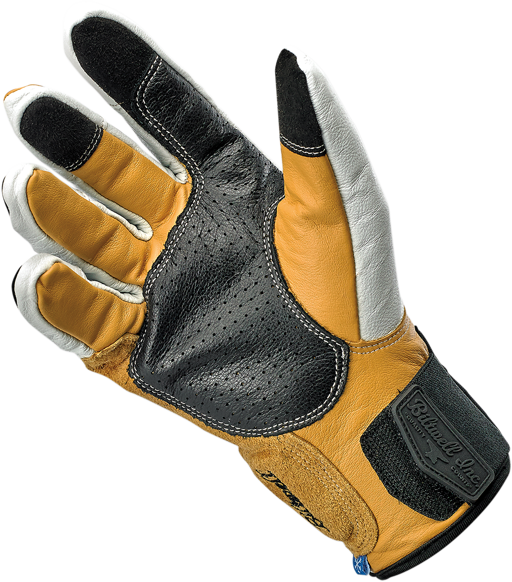 BILTWELL Belden Gloves - Cement - Small 1505-0409-302