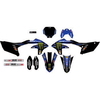 D'COR VISUALS Graphic Kit - Monster Energy - Star YZ250F 2024 20-50-414