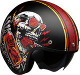 Z1R Saturn Helmet - Devil Made Me - Black/Red - Large 0104-2819