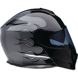 Z1R Solaris 2.0 Modular Helmet - Flame - Black/Gray - Large 0100-2655