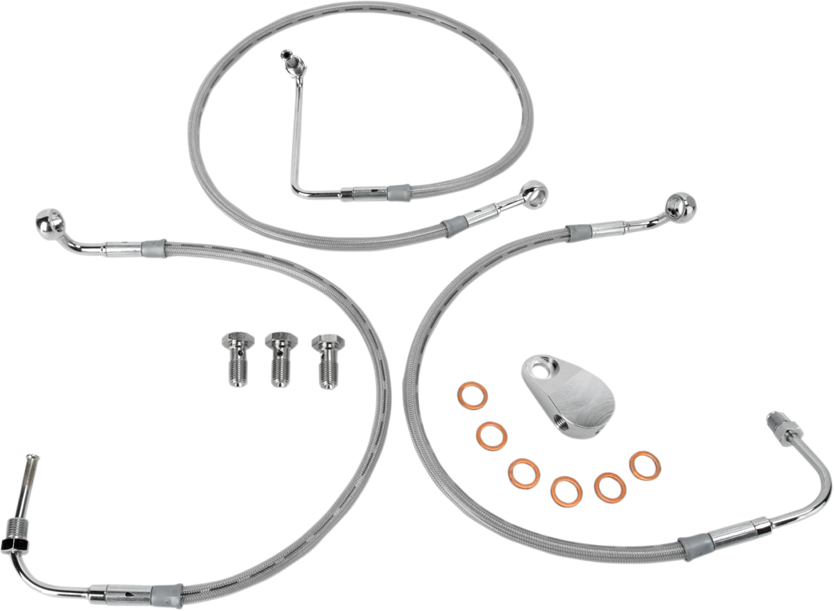 GOODRIDGE Brake Line Kit - Front HD9241-A+6