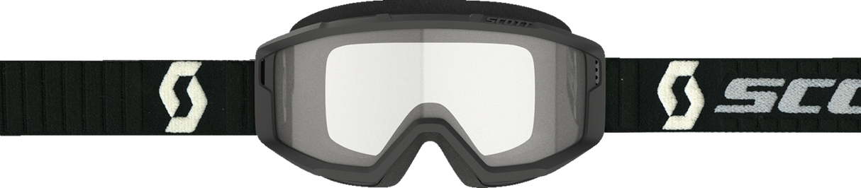 SCOTT Primal Goggles - Black/Gray - Clear 278598-1001043