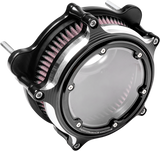 PERFORMANCE MACHINE (PM) Vision Air Cleaner - Contrast Cut - Touring/Softail 0206-2158-BM